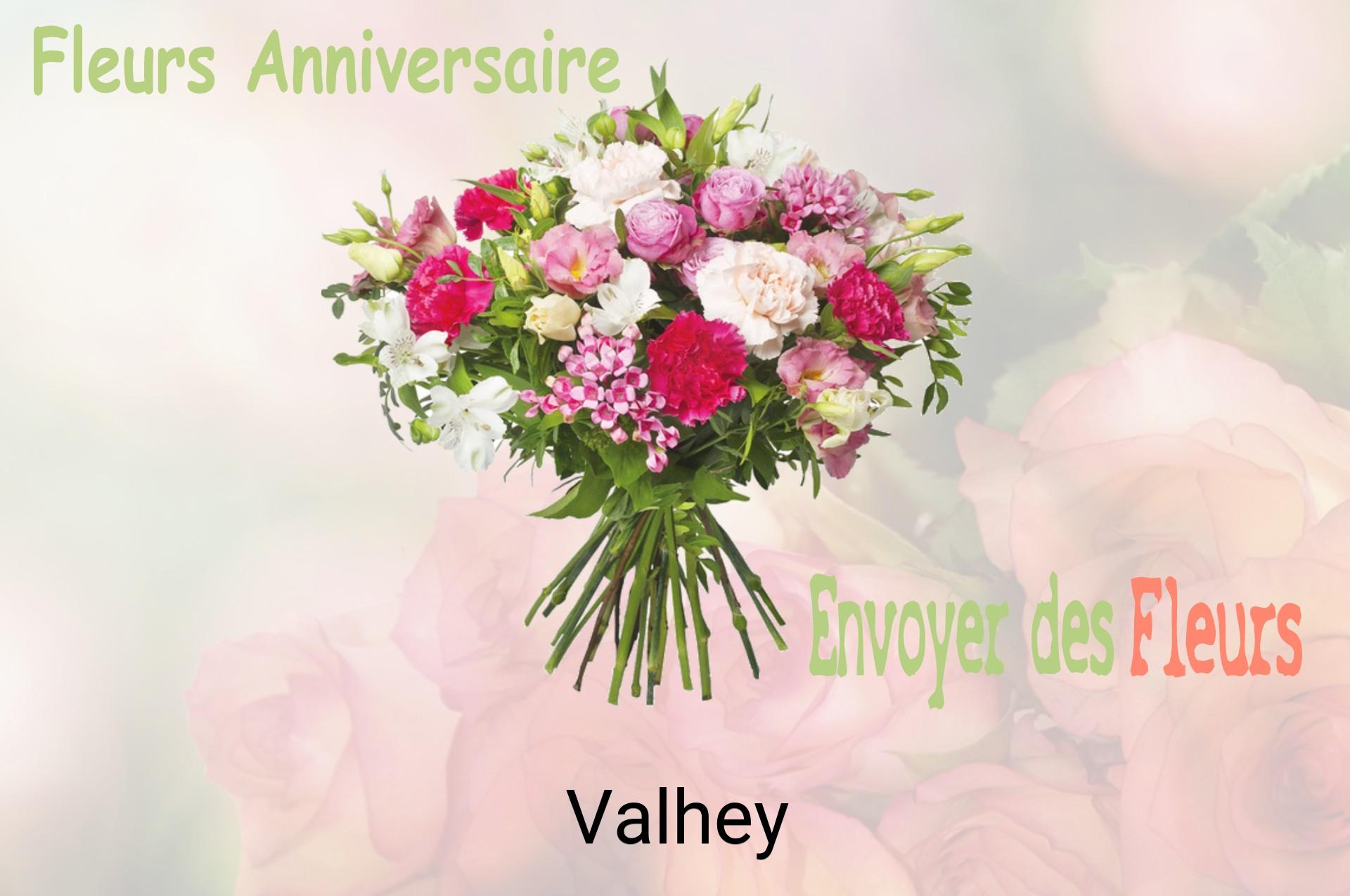 Bouquet de fleurs d’anniversaire livré à Valhey