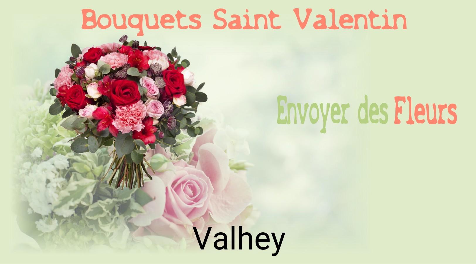 Roses de Saint-Valentin livrées à Valhey